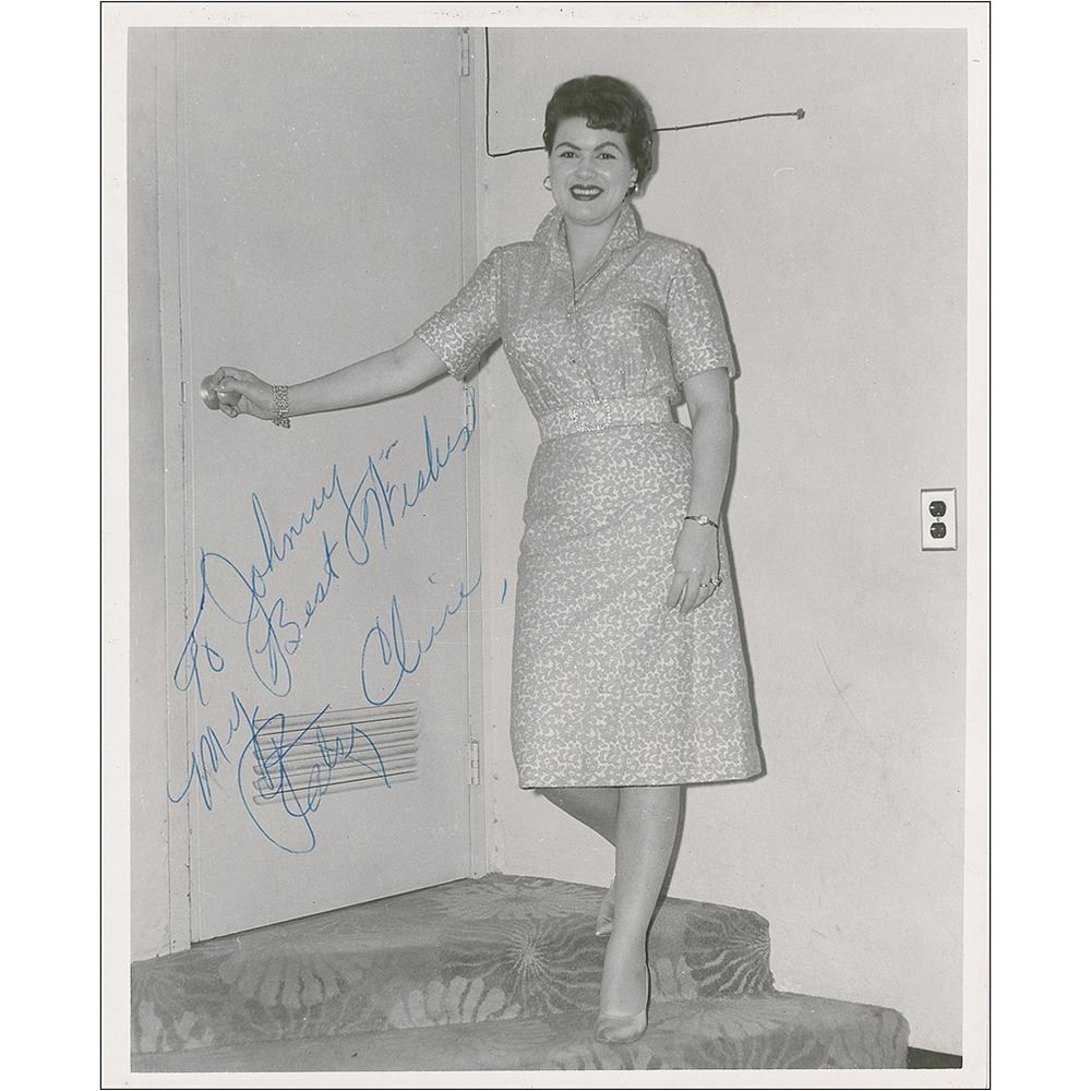 Patsy Clain Patsy Cline Signed Photograph