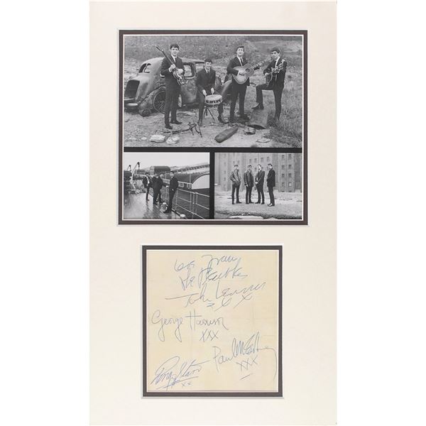 Beatles Signatures (Pre-Invasion, Mid-1963)