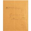 Image 2 : Franz Liszt: Bernhard Stavenhagen Autograph Musical Quotation Signed