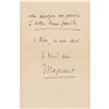 Image 2 : Jules Massenet Autograph Letter Signed