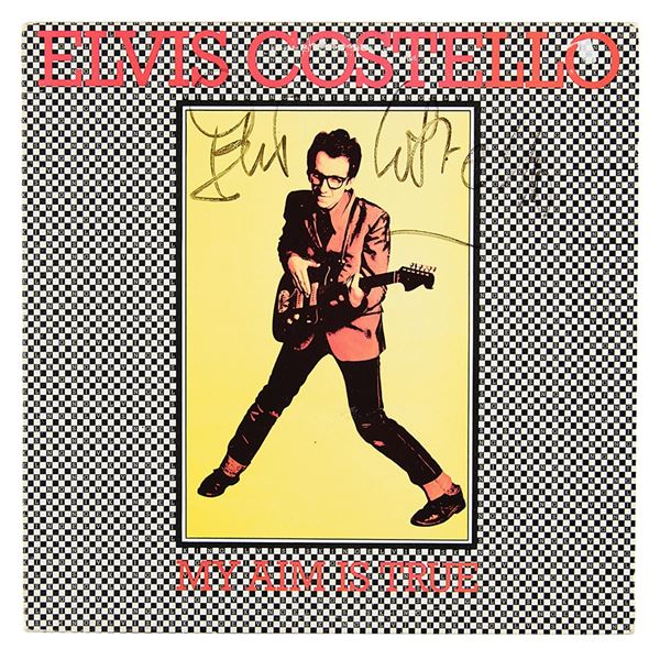 Elvis Costello Signed Album