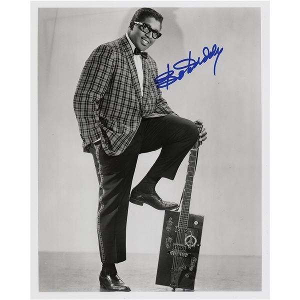 Bo Diddley Signed Photograph