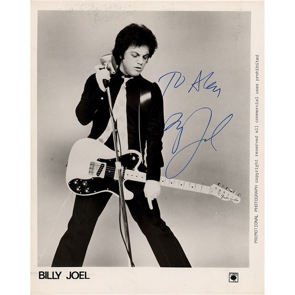 Billy Joel Signed Photograph