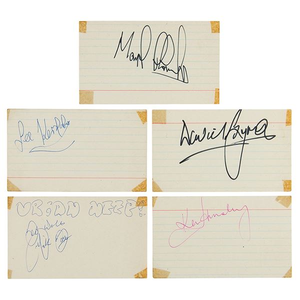 Uriah Heep Signatures