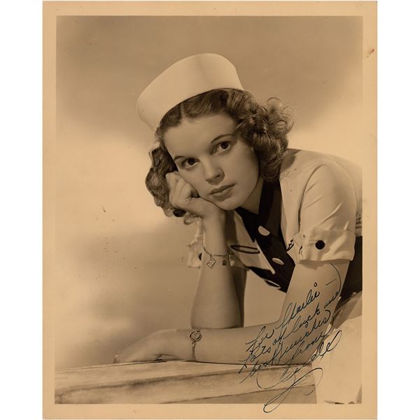 Judy Garland Signed Photograph