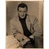 Image 1 : John Wayne Signed Oversized Photograph