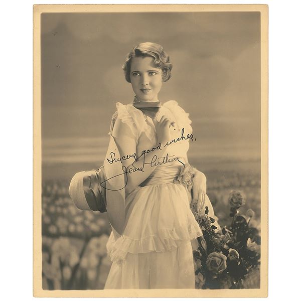 Jean Arthur Signed Photograph