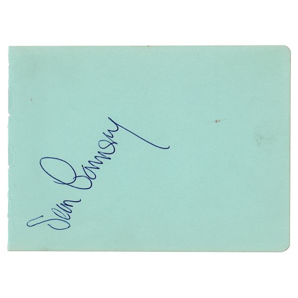 Sean Connery Signature