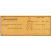 Image 2 : Clark Gable Signed Check