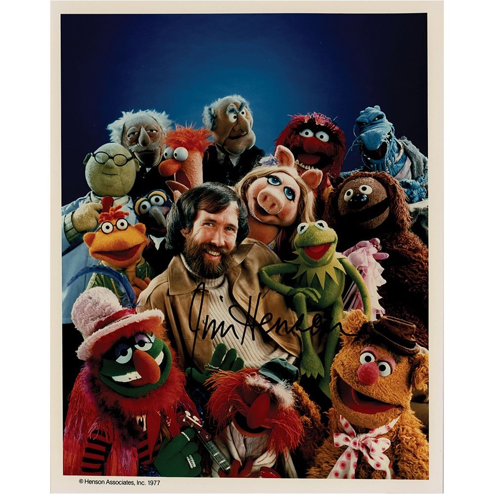 Jim Henson Signed Photograph