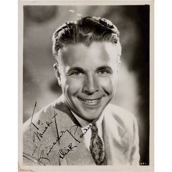 Dick Powell Signed Photograph