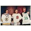 Image 1 : Boston Legends: Bird, Orr, and Williams Signed Photo Print