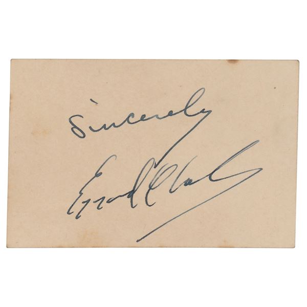 Ezzard Charles Signature