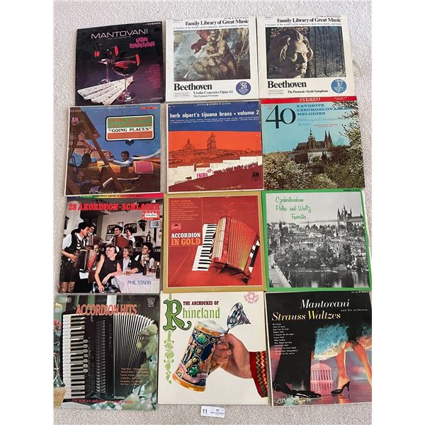 Assortment of Vintage Records