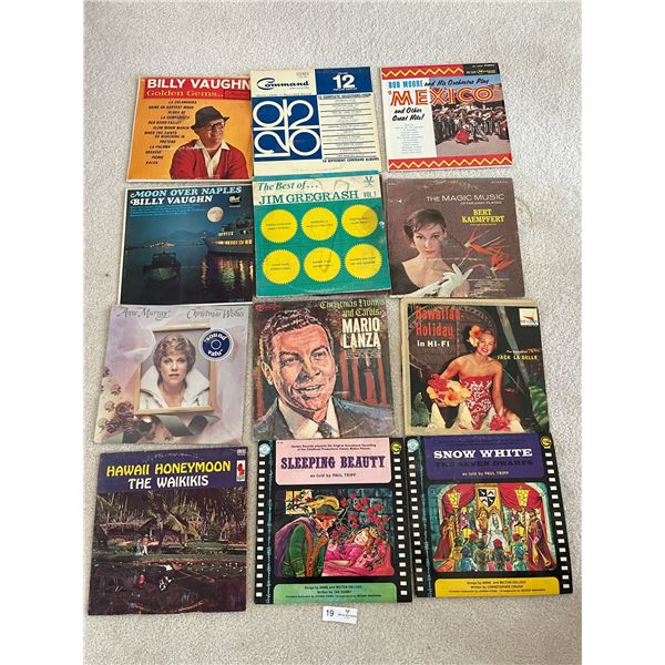 Assortment of Vintage Records (Various Artist's)
