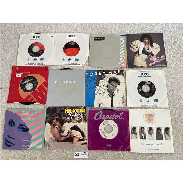 45 Records Phil Collins, Aretha Franklin, Scotty Bros, David Foster, Cory Hart