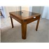 Image 3 : Oak Side Table 28" x 24" H 21.5"