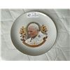 Image 1 : 1984 Comemorative Decorative Plate of the Pope Jon Pual