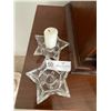 Image 1 : Two Star Shaped Candle Holders