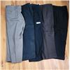 Image 2 : Men's Dress Pants 5 Pairs Size Waist 38"  30" Length 30"