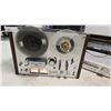 Image 1 : Vintage AKAI Glass & X'TAL Ferritte Head Reel to Reel Stereo Tape Deck Model GX4000D