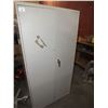 Image 2 : 2 Door Metal Storage Cabinet & Storage Cart On Wheels