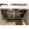 Image 2 : OMCAN SCL3-HC STAINLESS STEEL 3 DOOR COMMERCIAL MOBILE SANDWICH PREPARATION STATION