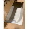 Image 2 : AMERICAN STANDARD COLONY II 5 RH/SL RIGHT HAND OUTLET WHITE METAL BATHTUB