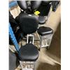Image 2 : PAIR OF STRONGLITE MULTI ADJUSTABLE MASSAGE CHAIRS WITH ASSORTED PARTS / SOFT TRANSPORT BAG