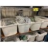 Image 2 : 5 TIER CHROME 48"W X 18"D X 72"H METRO STYLE COMMERCIAL SHELF WITH ASSORTED BINS OF