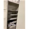 Image 2 : BEIGE METAL 2 DOOR 36"W X 18"D X 72"H CONSUMABLES CABINET WITH CONTENTS