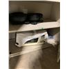 Image 3 : BEIGE METAL 2 DOOR 36"W X 18"D X 72"H CONSUMABLES CABINET WITH CONTENTS