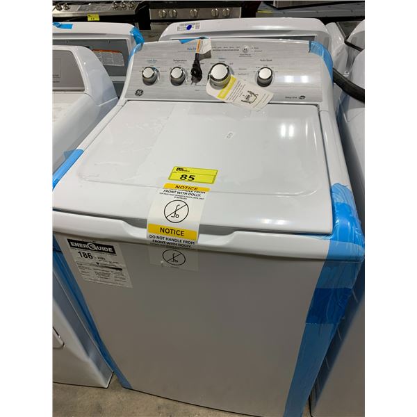 GENERAL ELECTRIC HE DEEP FILL WHITE TOP LOAD ELECTRIC WASHER