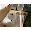 Image 2 : AMERICAN STANDARD COLONY 5 LH/SL LEFT HAND OUTLET WHITE METAL BATHTUB