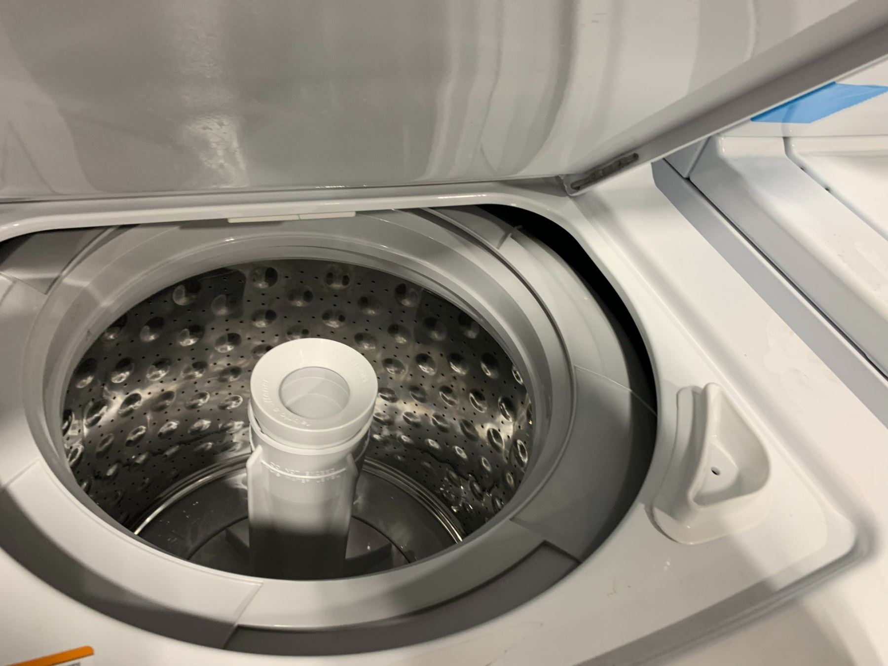 GENERAL ELECTRIC GUD24ESMM1WW WHITE AUTO LOAD SENSING WASHER DRYER ...