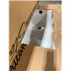 Image 2 : AMERICAN STANDARD COLONY II 5 RH/SL RIGHT HAND OUTLET WHITE METAL BATHTUB