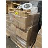 Image 2 : PALLET OF SOLOLIGHT 16" CEILING MOUNTED LIGHTS & GLASS