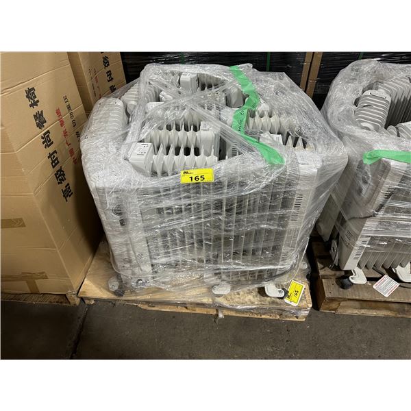 PALLET OF 12 PORTABLE ELECTRIC RADIANT HEATERS ( NOT TESTED CONDITION UNKNOWN )