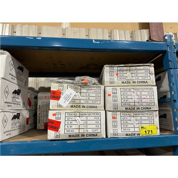 12 BOXES OF IR4400WH-T24 (AC TYPE 3000K) RESIDENTIAL ELECTRICAL LED DOWNLIGHTS