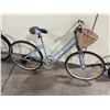 Image 2 : BARRON CRITICAL BLUE 21 SPEED FRONT SUSPENSION CRUISER STYLE BIKE