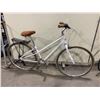 Image 2 : NORCO CITYGLIDE WHITE 7 SPEED HYBRID STYLE ROAD BIKE