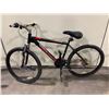 Image 2 : 2 BIKES: NAKAMURA ECKO 2 BLACK 18 SPEED FRONT SUSPENSION HYBRID STYLE BIKE & MIELE BURGUNDY 21