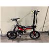 Image 2 : E-BIKE EB7 BLACK ELECTRIC FOLDING BIKE WITH FULL DISK BRAKES ( NO POWER ADAPTER, NO CHARGE, WORKING