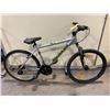 Image 2 : NAKAMURA ECKO SILVER 18 SPEED FRONT SUSPENSION MOUNTAIN BIKE ( NO BACK BRAKES )