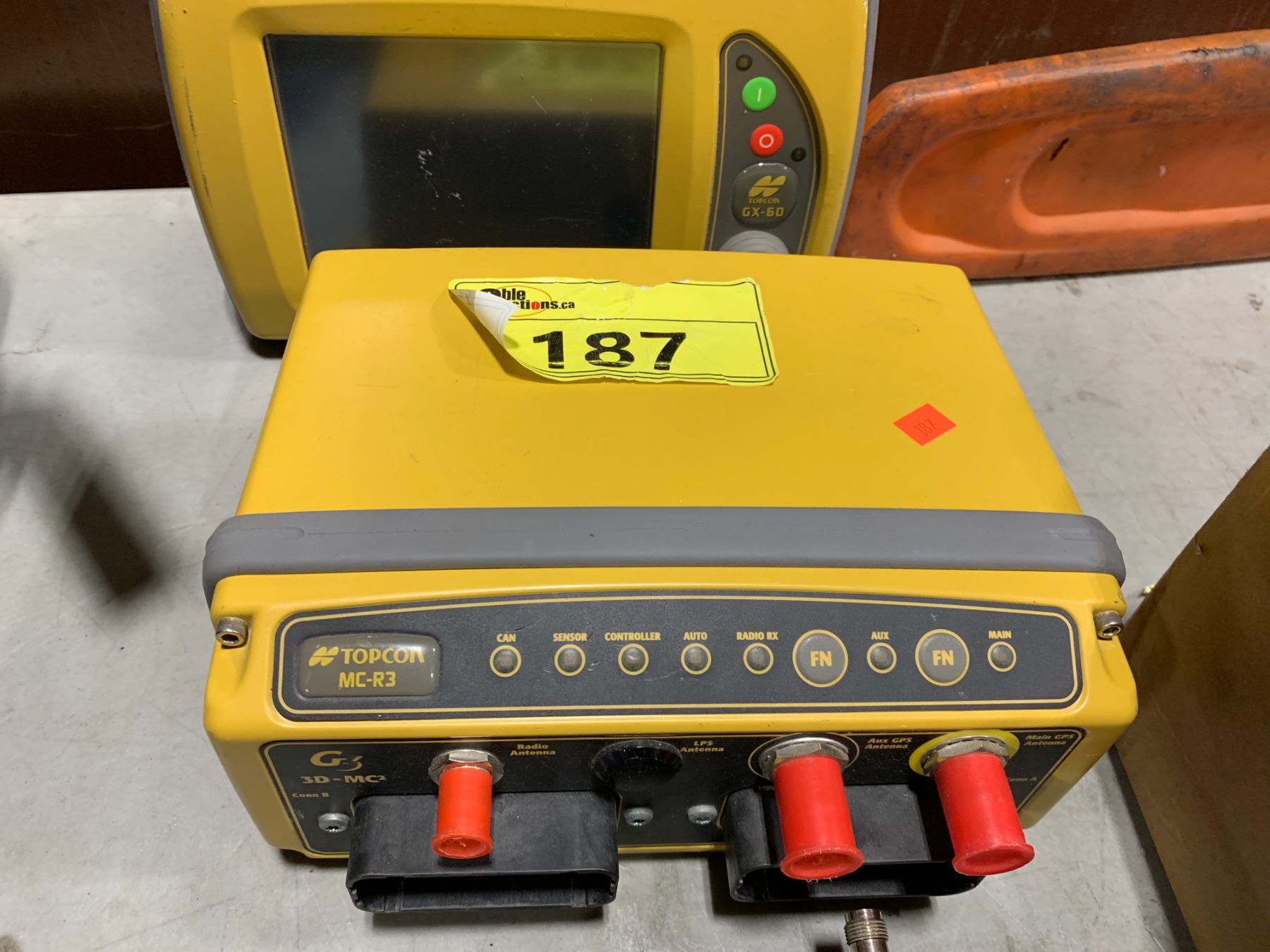 ASSORTED TOPCON SURVEY EQUIPMENT INCLUDING: MC-R3 MACHINE CONTROL, G3 ...
