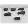 Image 1 : Collection of Plastic Army Trucks and Tanks