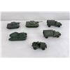 Image 2 : Collection of Plastic Army Trucks and Tanks
