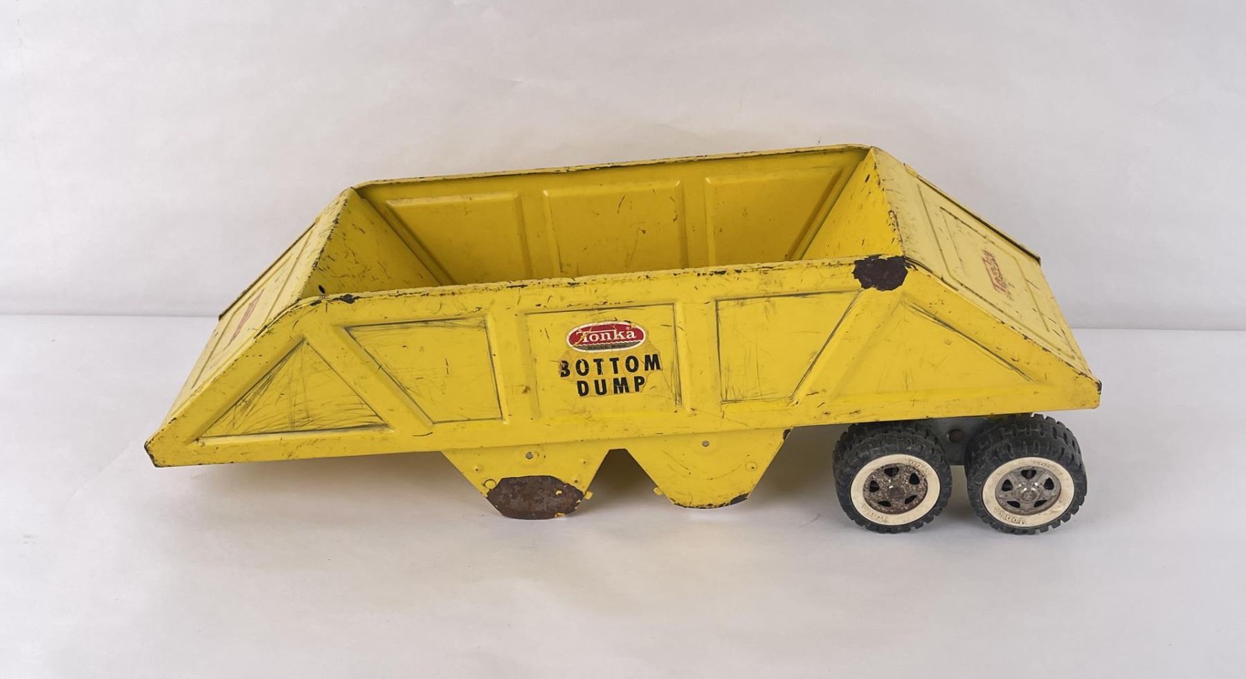 Tonka Bottom Dump Belly Dumper Truck Trailer Toy
