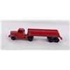 Image 1 : Tootsietoy Semi Gas Tanker Truck Toy