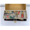 Image 2 : Vintage Fishing Tackle Box and Contents